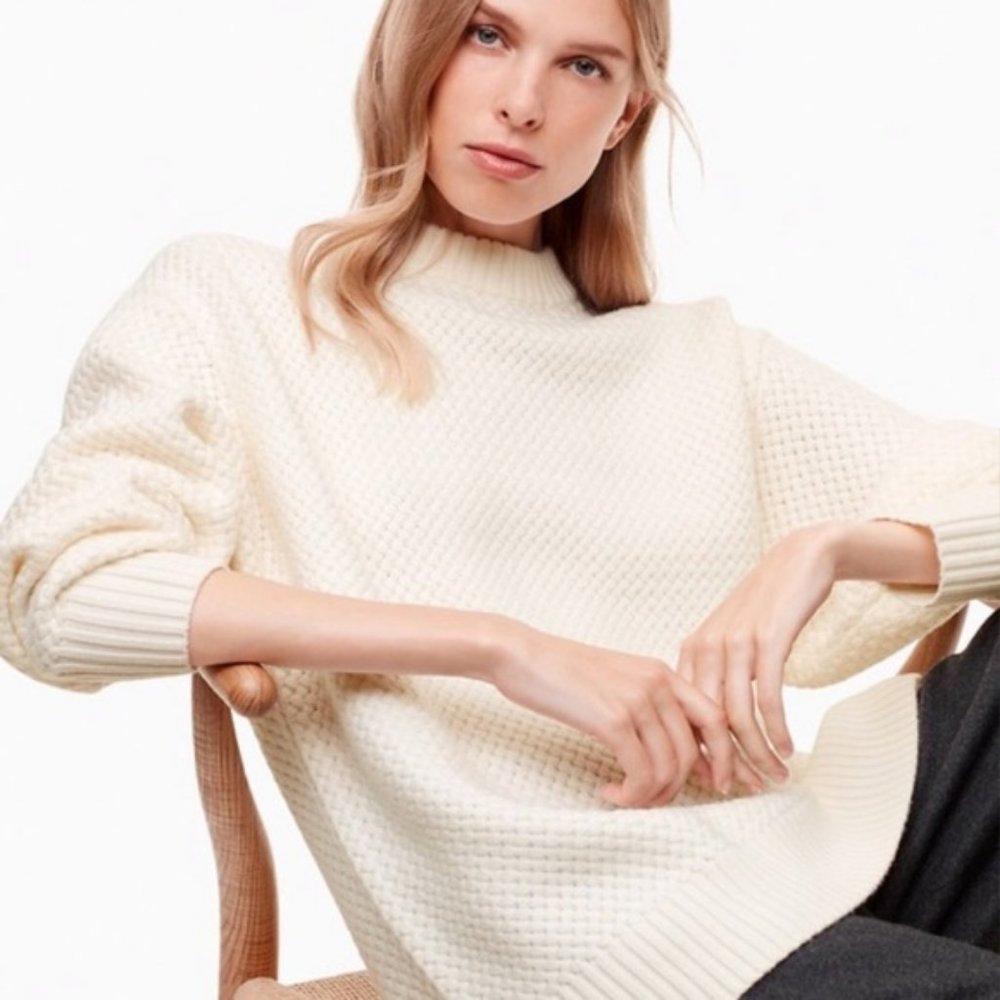 Like New Aritzia Wilfred LEVERETT SWEATER Size 1
